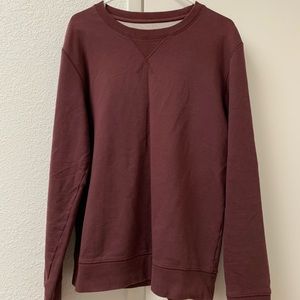 🌻 3/$25 Grana Peruvian Pima burgundy sweatshirt